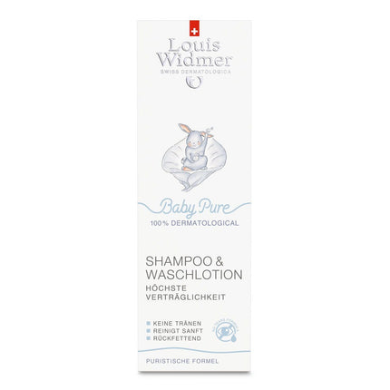 Louis Widmer BabyPure Shampoo & Waschlotion ohne Parfum 200 ml