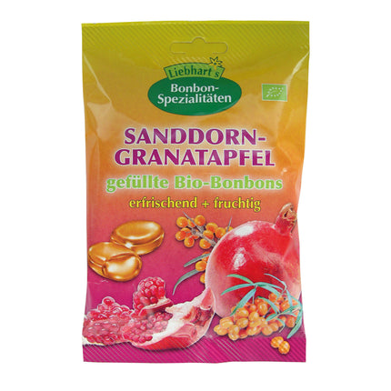 Liebharts Bonbons Sanddorn Granatapfel Bio
