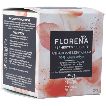 FLORENA Fermented Skincare Anti-Oxidant Night Cream Topf 50 ml