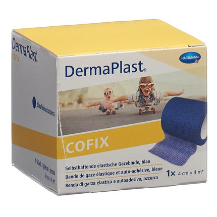 DermaPlast CoFix 4cmx4m blau