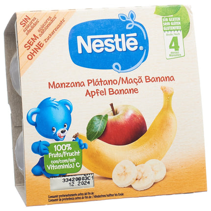 Nestlé Kompott Apfel Banane 4 x 100 g