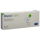 Rhena Color Elastische Binden 4cmx5m grün offen 10 Stk
