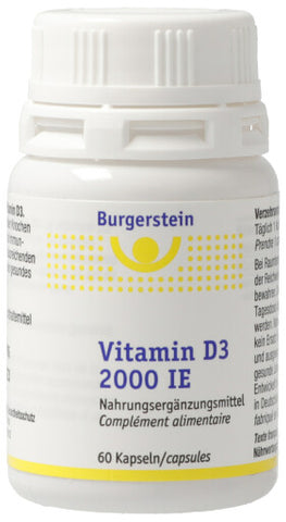 Burgerstein Vitamin D3 Kaps 2000 IE Ds 60 Stk