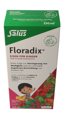 Floradix Eisen + Vitamine für Kinder Saft Fl 250 ml