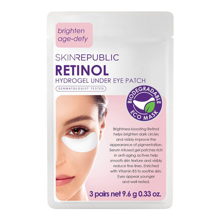 skin republic Retinol Hydrogel Under Eye Patch 3 Paar