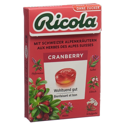 RICOLA Cranberry Bonbons oZ m Stevia