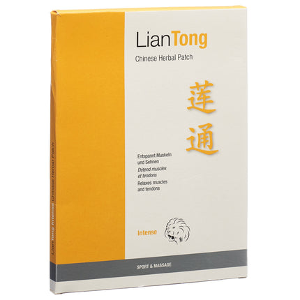 LianTong Chinese Herbal Intense Patch 10x14cm 5 Stk