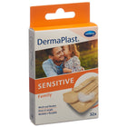 DermaPlast Sensitive Family Strips assortiment hautfarbig 32 Stk