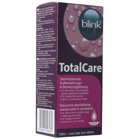 blink TotalCare Lösung + Lensecase Fl 120 ml