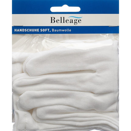 Belleage Handschuhe aus Baumwolle soft 1 Paar