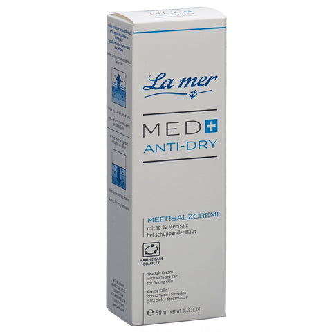 La mer Med+ Anti-Dry Meersalzcreme ohne Parfum Tb 50 ml
