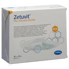 Zetuvit Plus Silicone Border 10x10cm 10 Stk