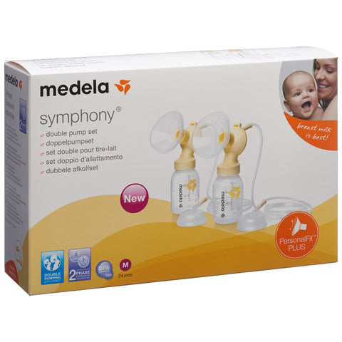 Medela Symphony Doppelpumpset M mit PersonalFit PLUS 24 mm