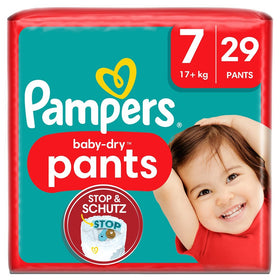 Pampers Baby Dry Pants Gr7 17+kg Extra Large Plus Sparpack 29 Stk