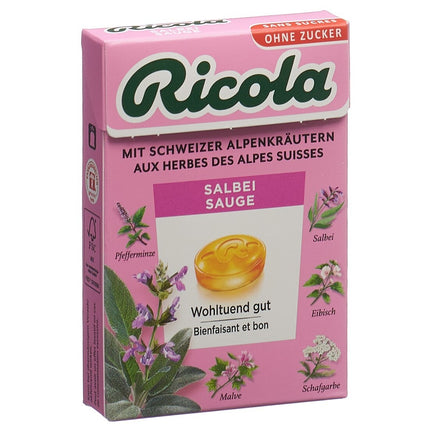 RICOLA Salbei Bonbons o Zucker m Stevia