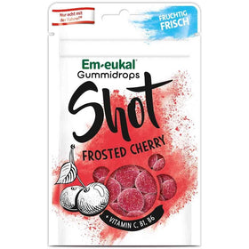 Soldan Em-eukal Gummidrops Shot Frosted Cherry zuckerhaltig Btl 65 g