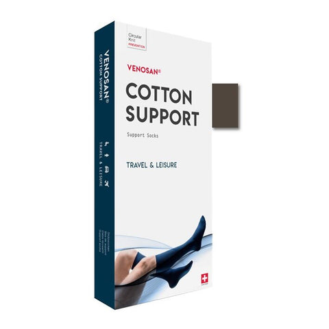 Venosan COTTON SUPPORT Socks A-D S wood 1 Paar