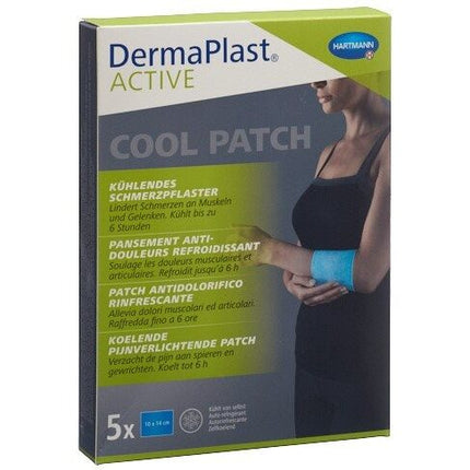 DermaPlast Active Cool Patch 10x14cm 5 Stk